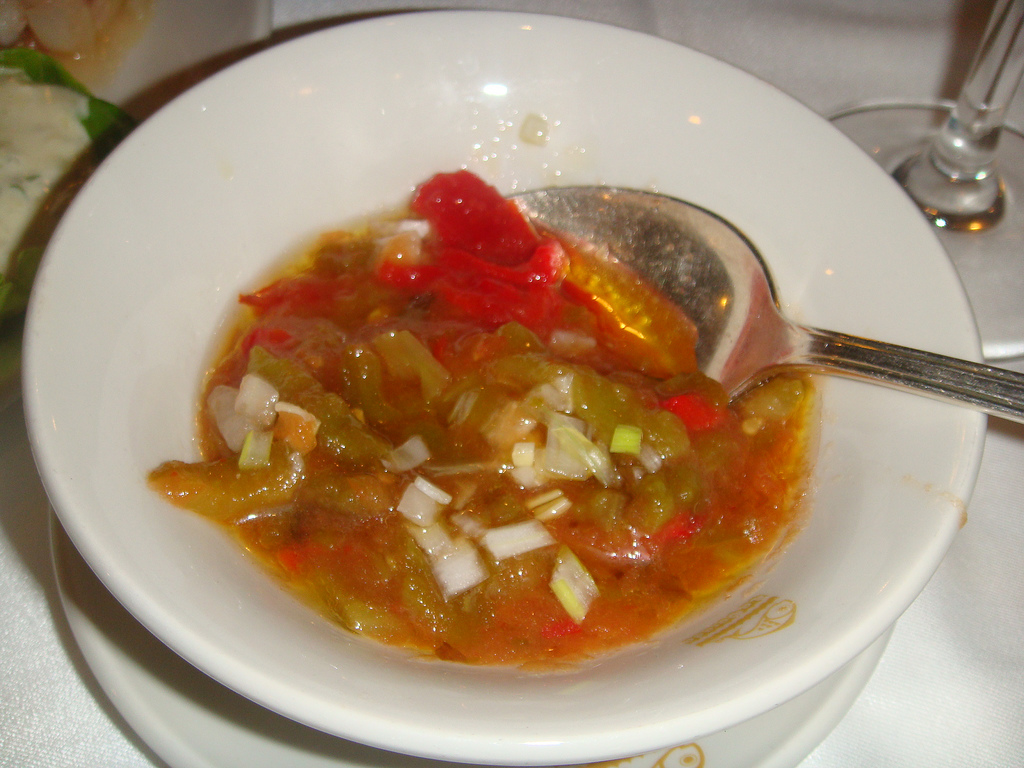 Pipirrana, a dish included in the best food in Granada
