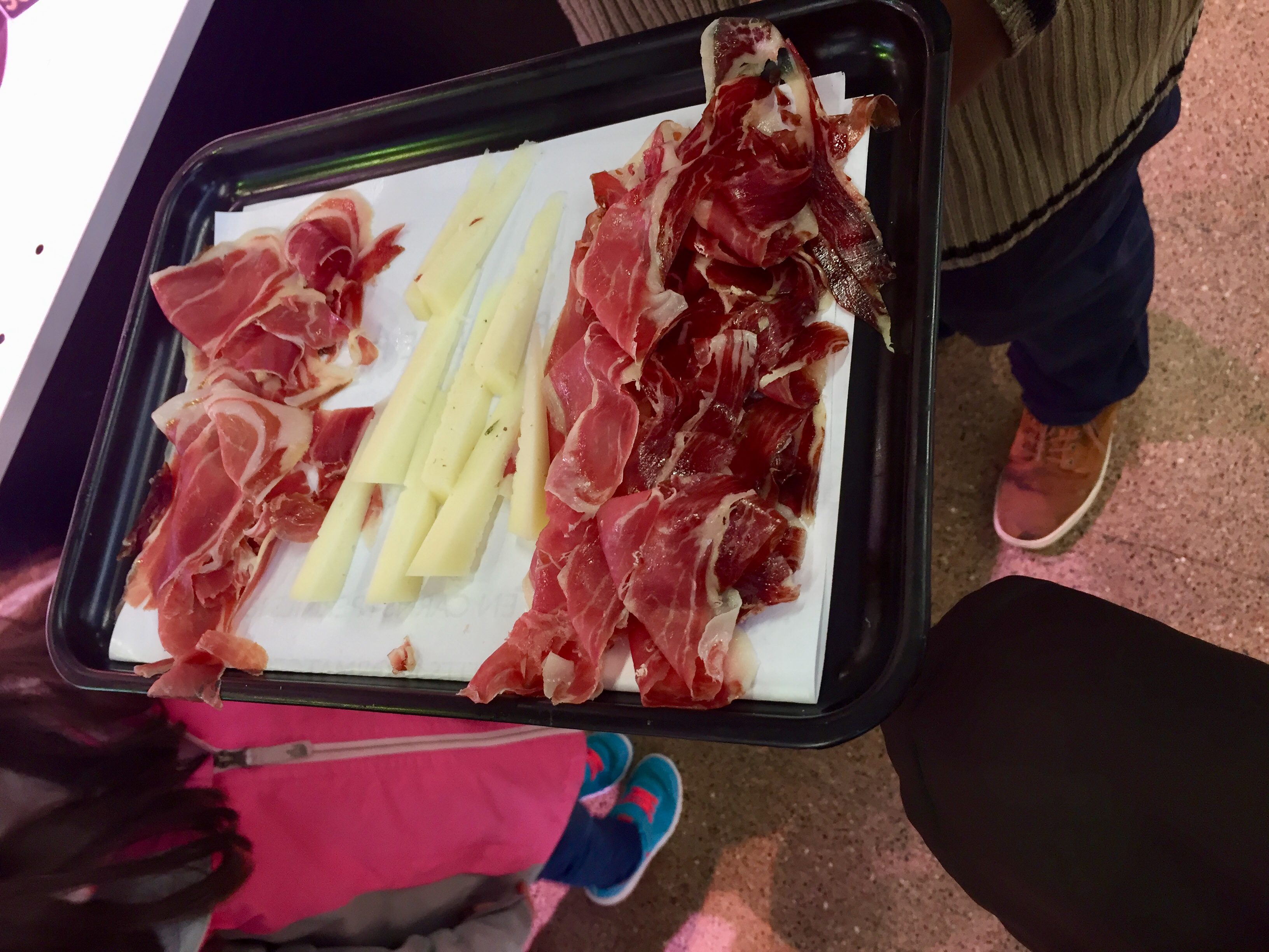 Spanish ham is one of Spain's simple delights!