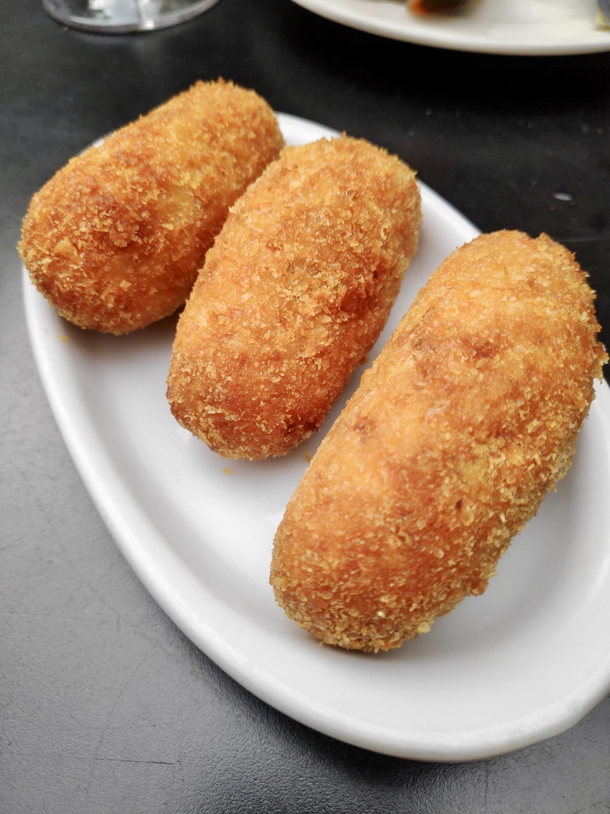 Spanish croquettes are just to delicious!