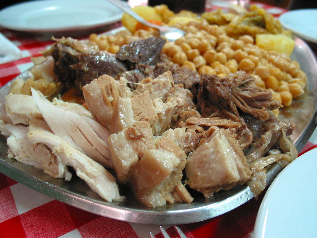 Cocido madrileño is a classic dish in Madrid!