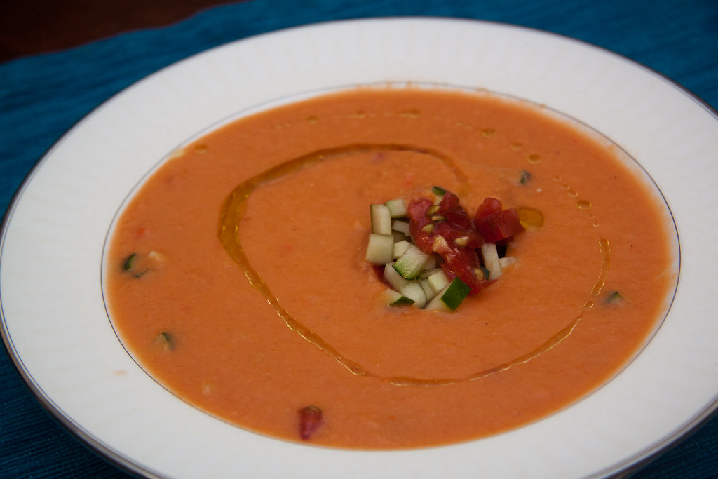 This gazpacho recipe will really hit the spot!