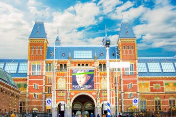The front of the Rijksmuseum. Where Captain Jack starts his tours.
