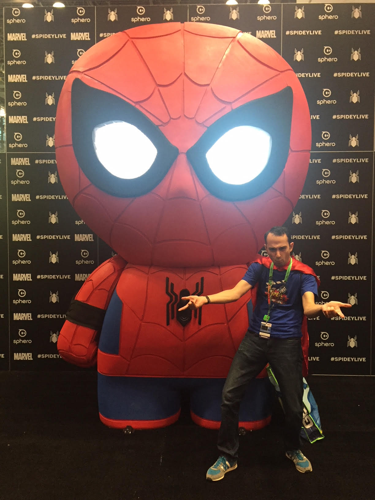comic-con new york spiderman