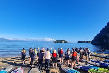 Ladies only paddleboarding weekend in New Zealand