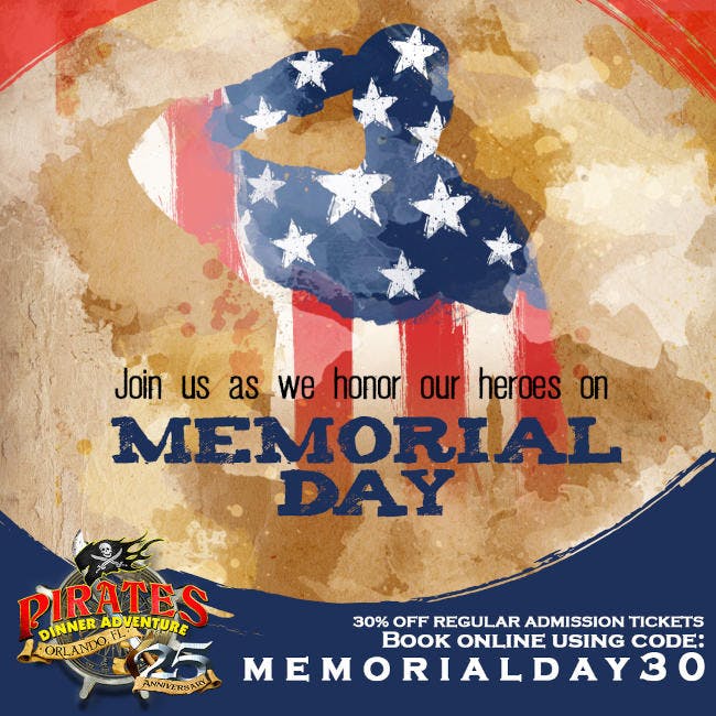 Memorial Day 2021 Special Offer