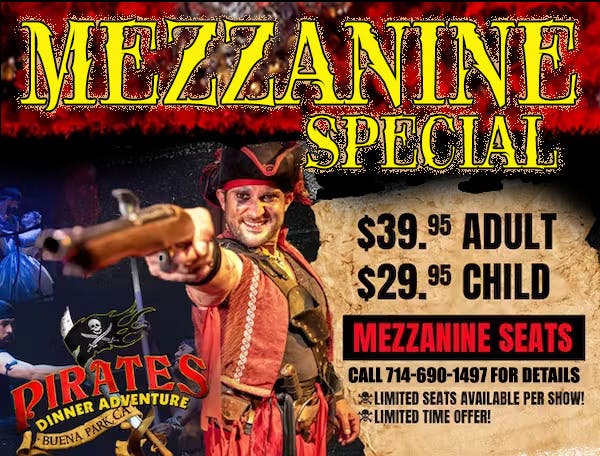 Pirates Dinner Adventure Show & Food - What to Expect (Buena Park