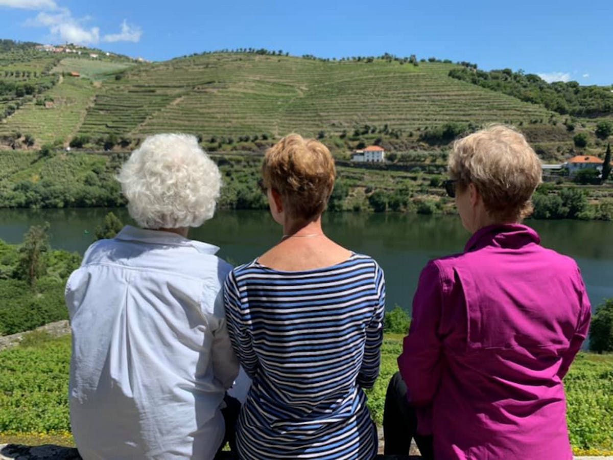 Older Women Hike Douro