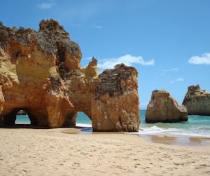 beach holiday portugal algarve