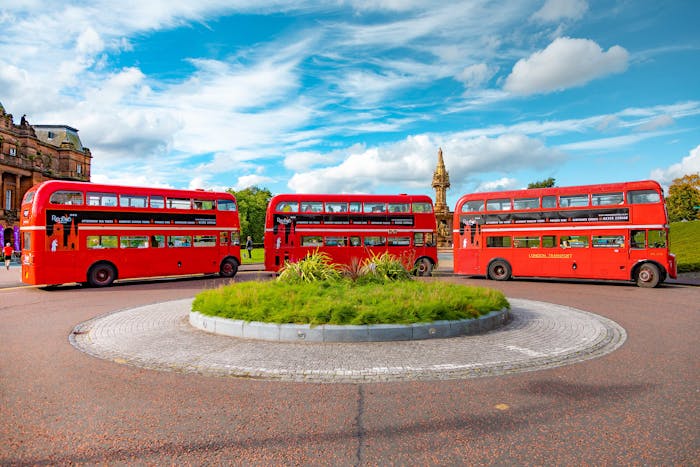 red bus tour edinburgh