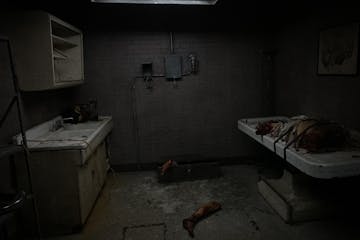 a dirty old room