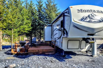 Oceanfront Inn Camper - Exterior; Lodging in Seward, AK