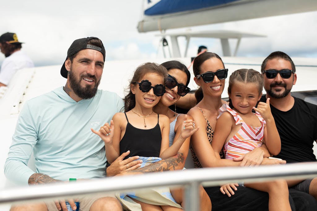 family boat tour
