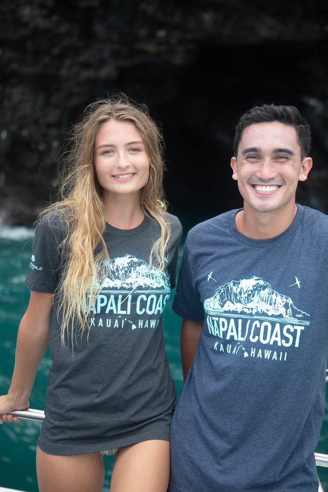 Napali Coast t-shirt for sale