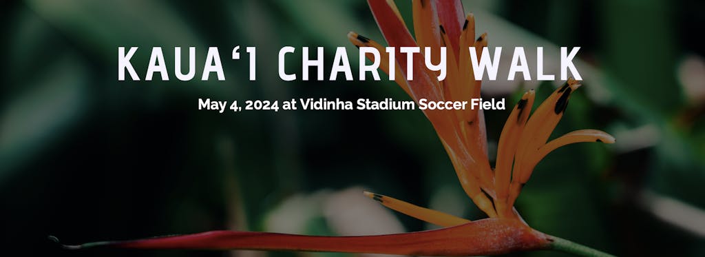 Kauai charity walk 2024