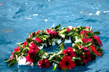 Pensacola Burial at sea memorial wreath