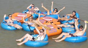 Bow river rafting 