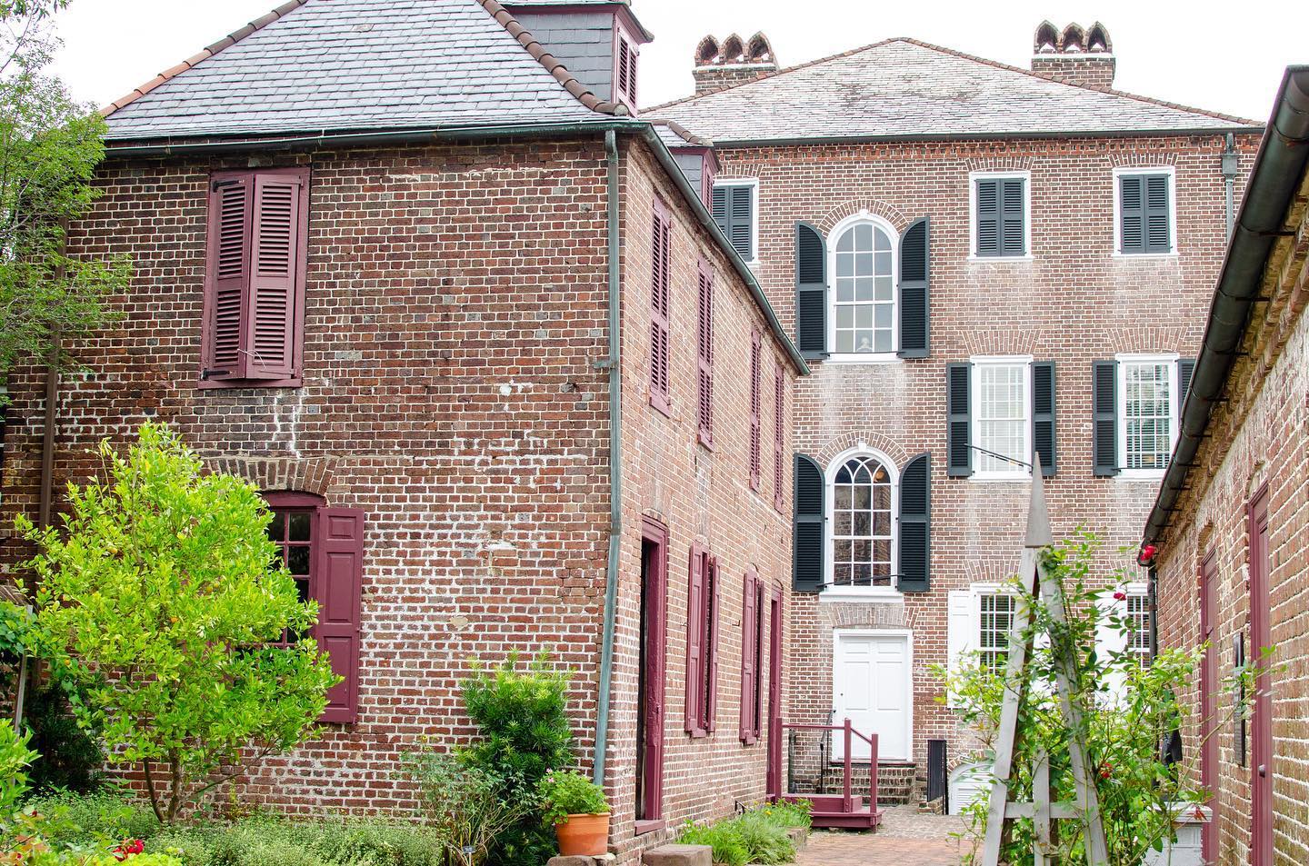 a large brick building