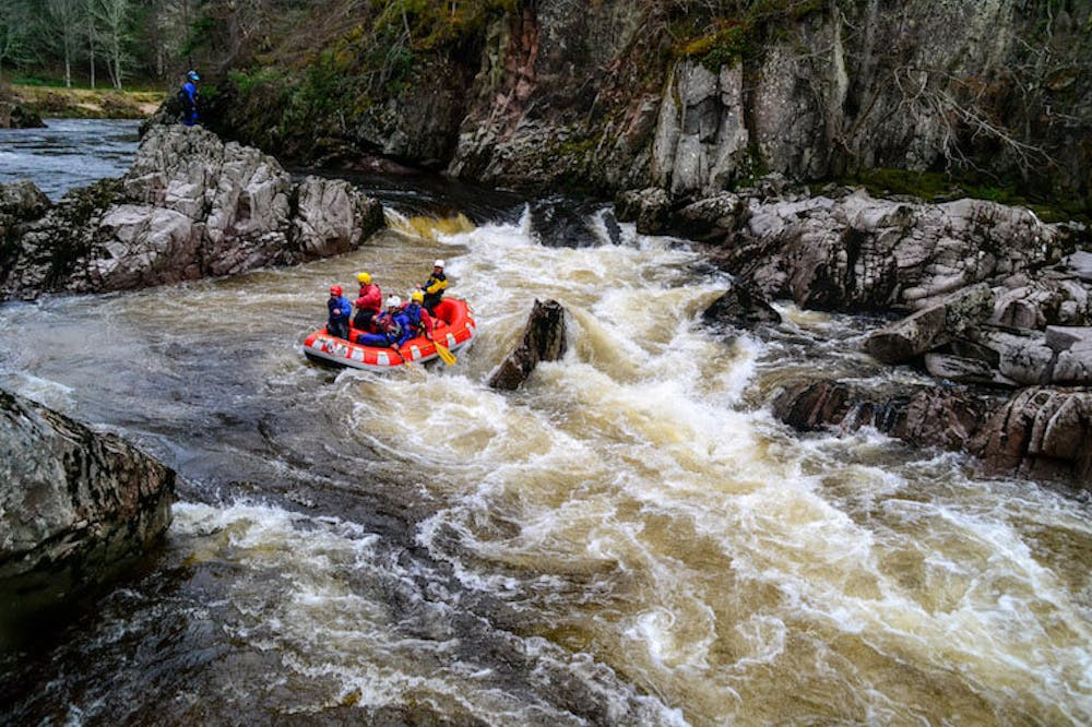 White Water Rafting From Aviemore, Scotland: River Findhorn And The ...