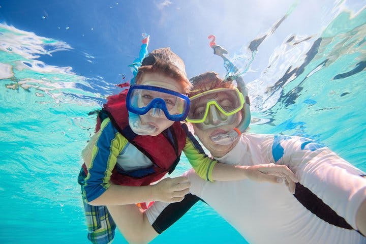 snorkel trip with kids USVI