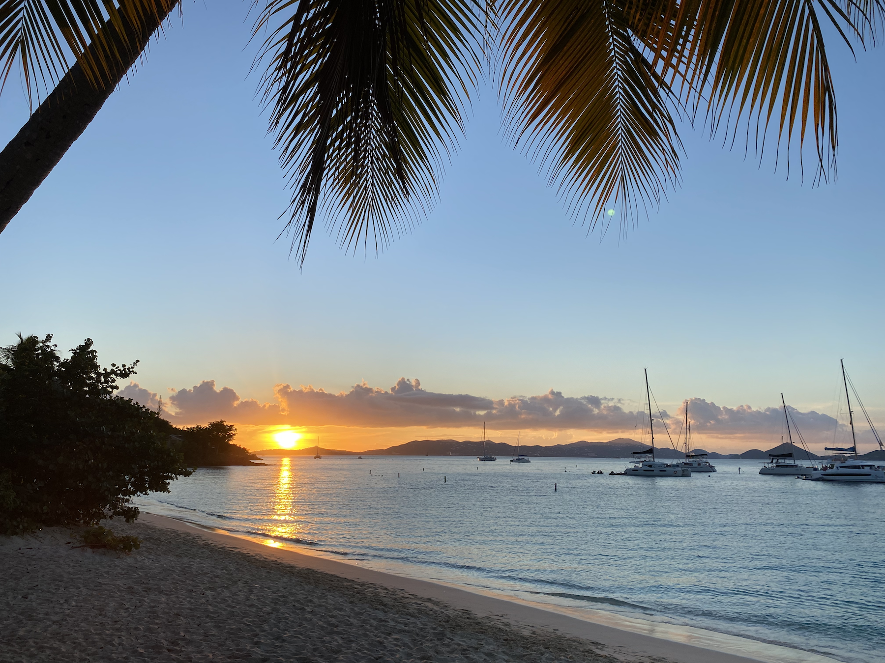 Honeymoon Beach St. John cabanas