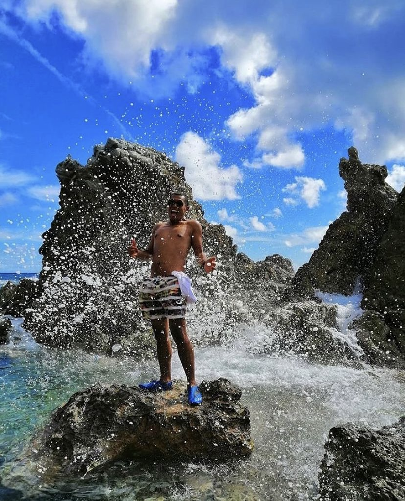 St Thomas USVI nature tours Cas Cay volcanic blowhole