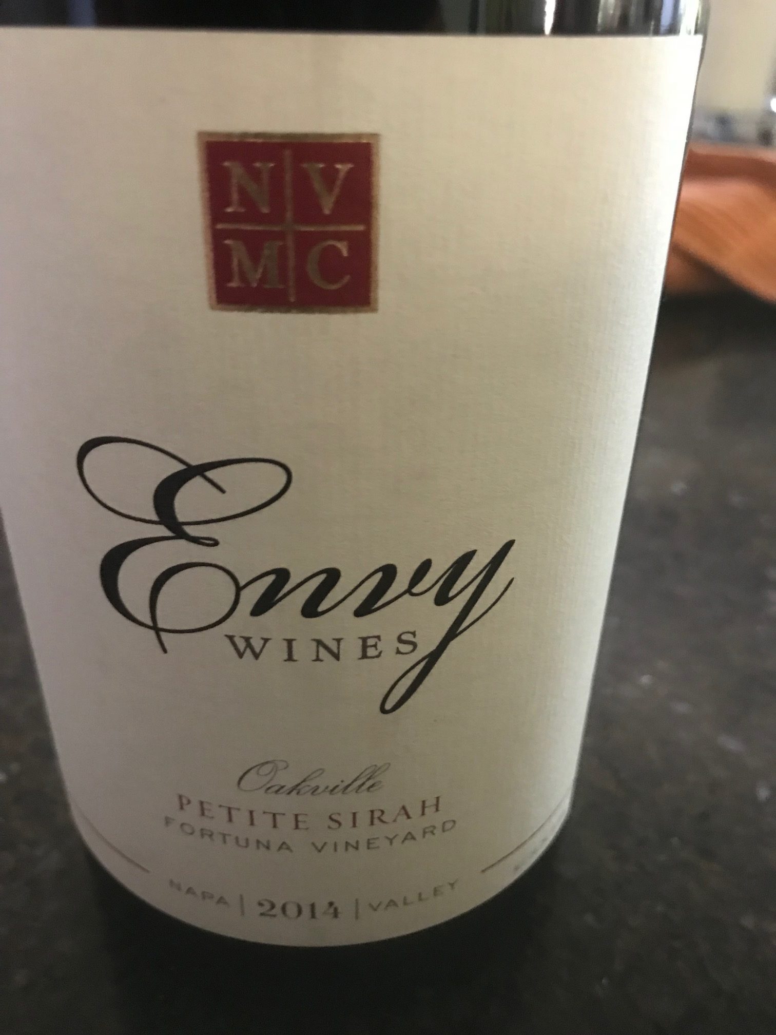 Napa Valley Envy Wines Petite Sirah
