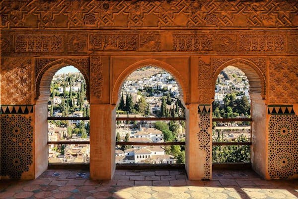 balcones en la Alhambra