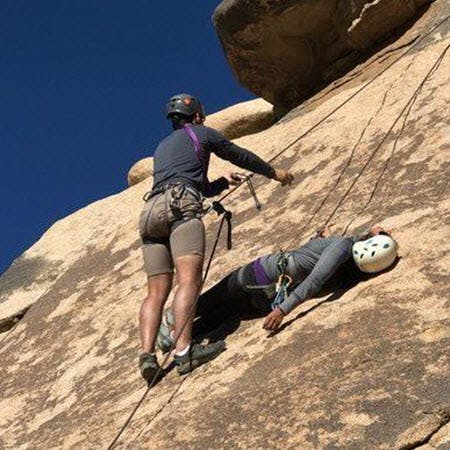 Rock Climbing Self Rescue Training