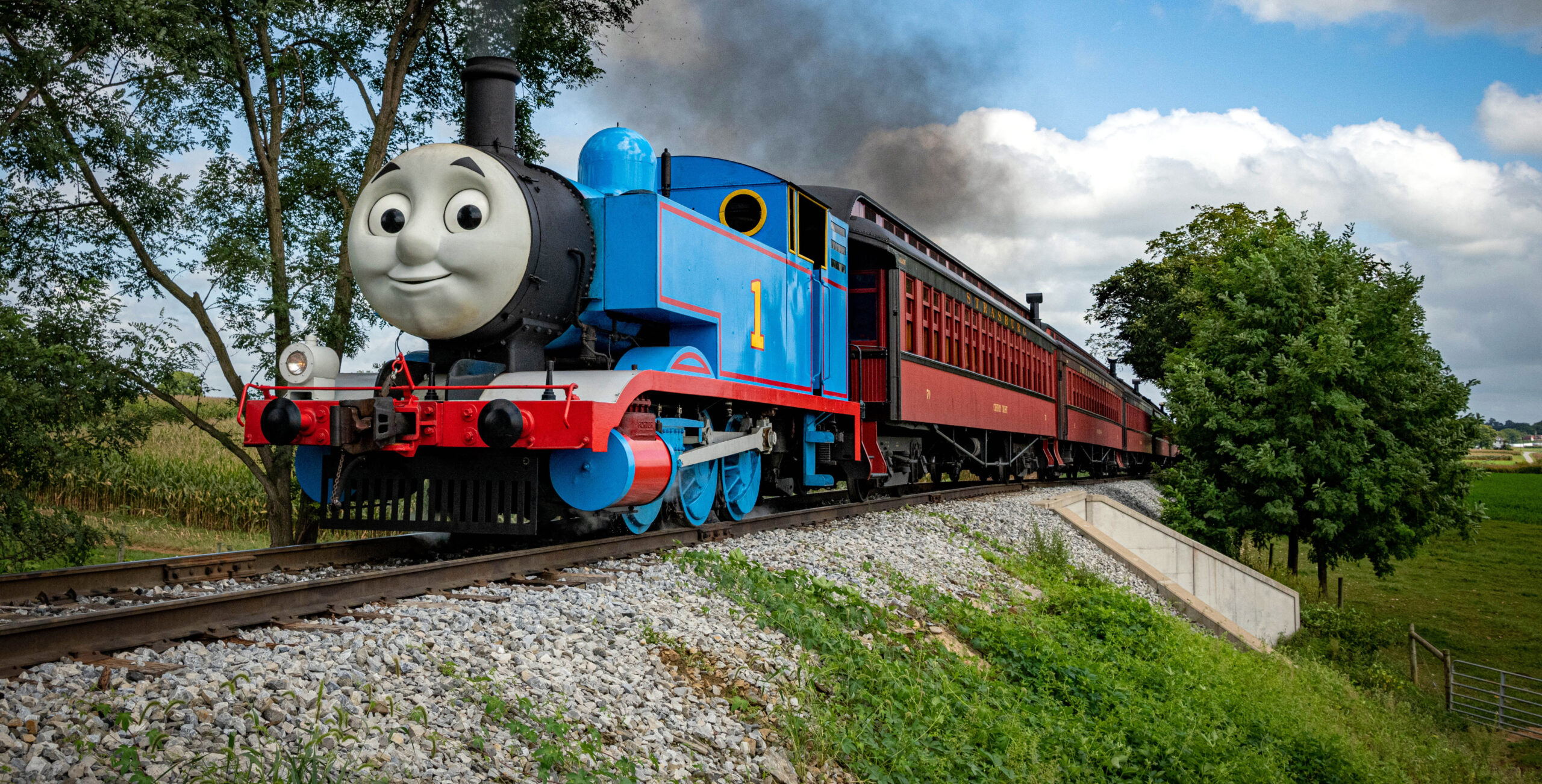 Thomas train hot sale with steam