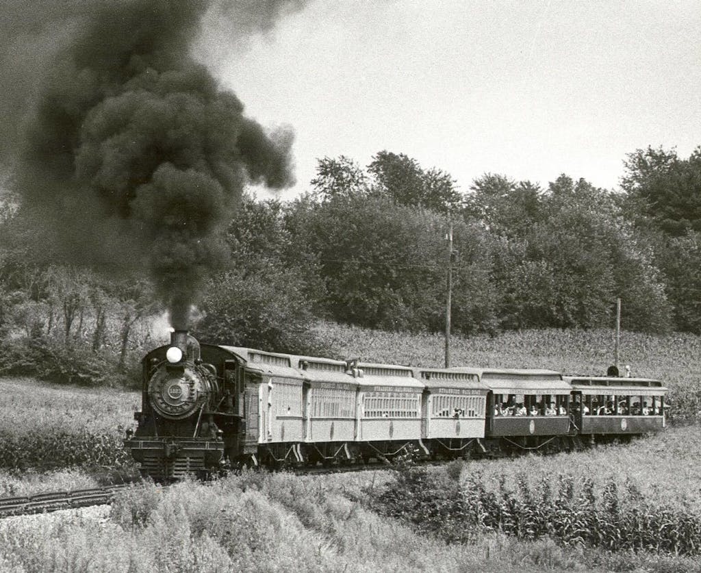 first diesel engine train