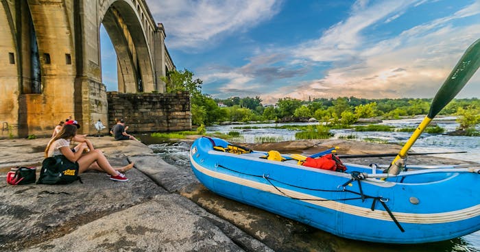 Falls of the James Whitewater Rafting | RVA Paddlesports