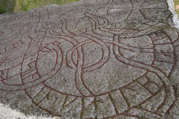 A VIkign Age Rune stone 1000 years old
