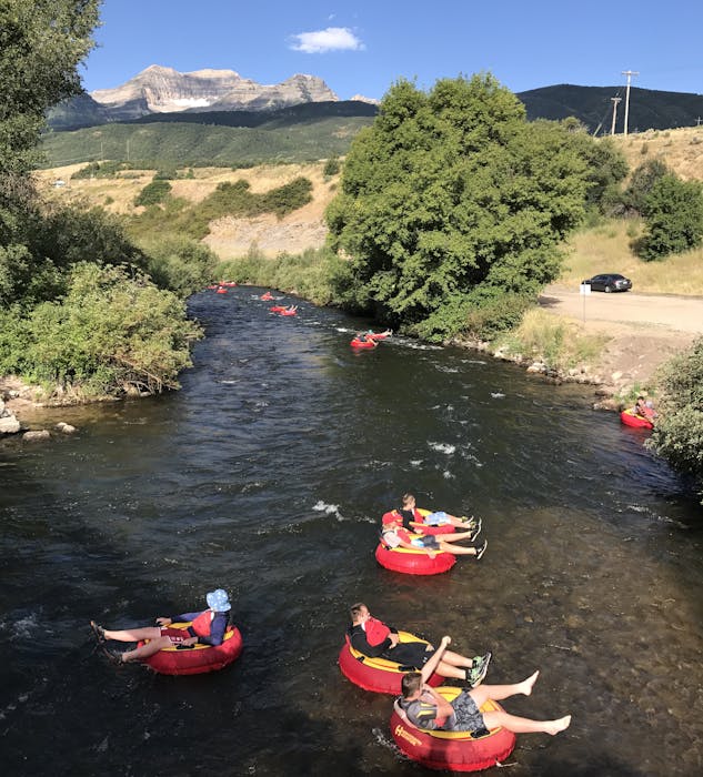 Provo River Tubing Utah High Country Adventure