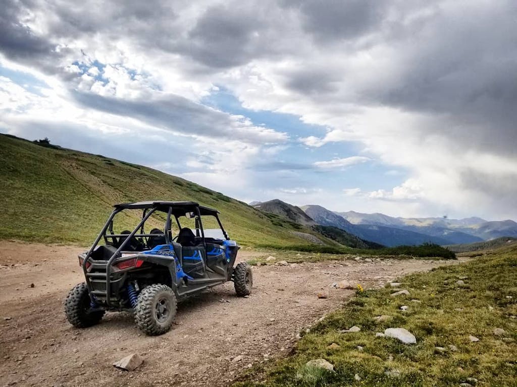 RZR overlooking the Continental Divide