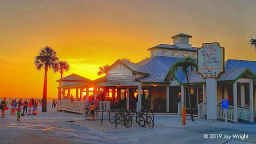 Historic Palm Pavilion Clearwater Beach Florida - Beachfront Dining