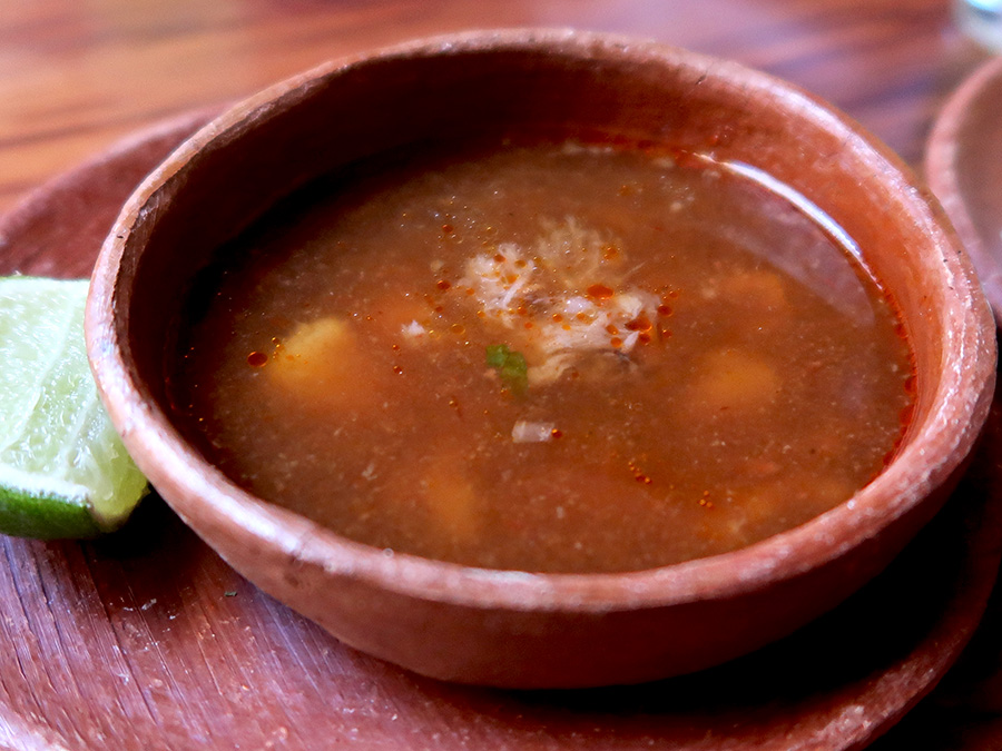 a bowl of soup