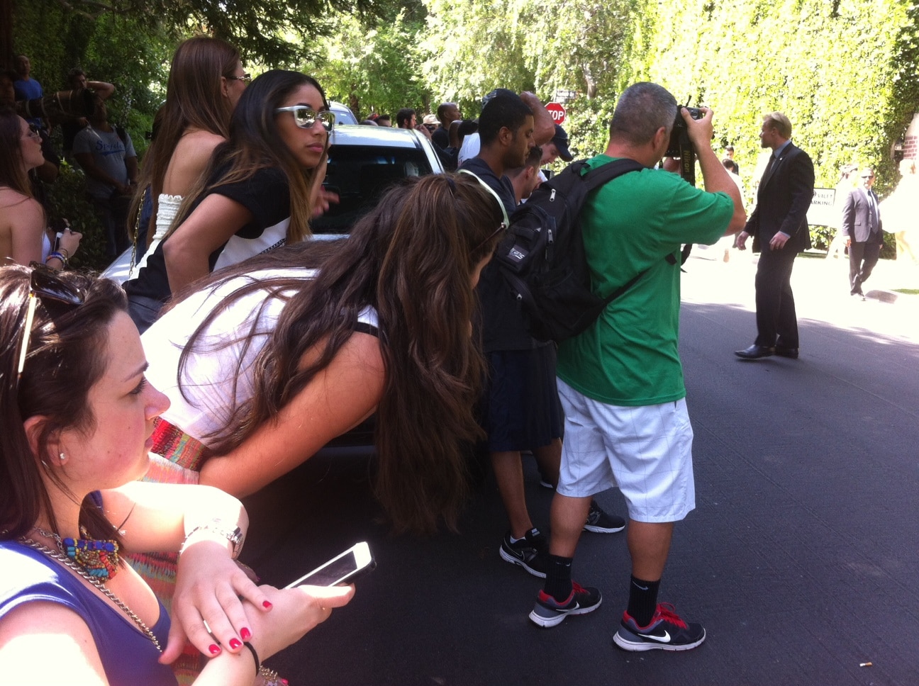 Our clients and paparazzi at Kardashians