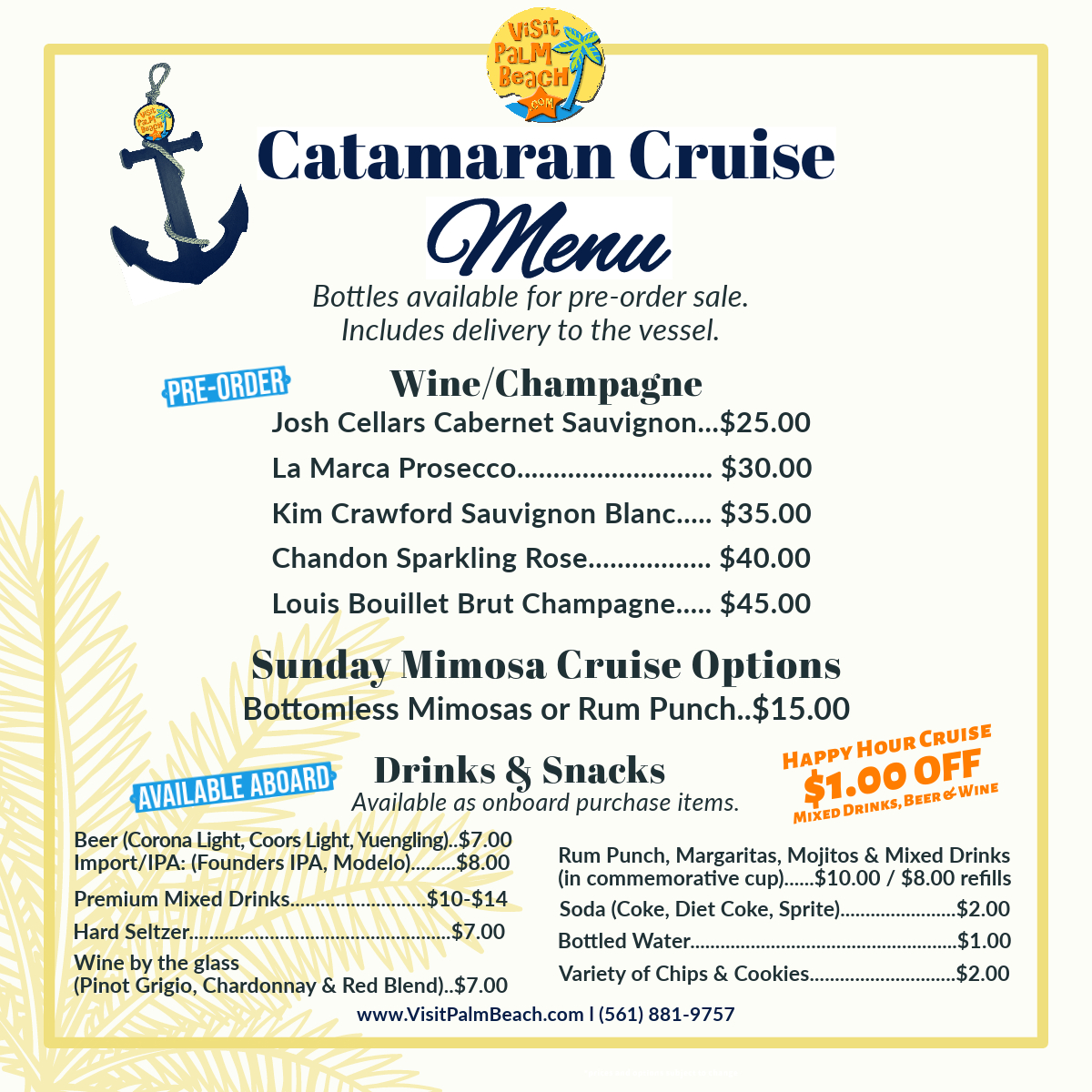 catamaran beach hotel menu