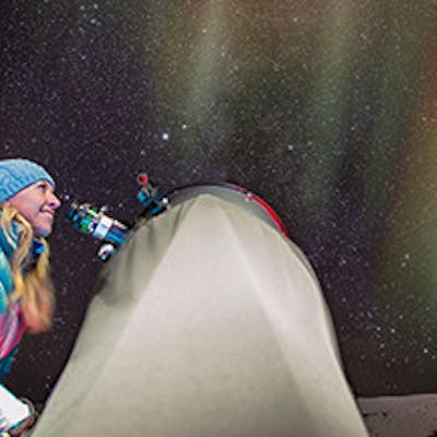 Jasper Planetarium telescope experience
