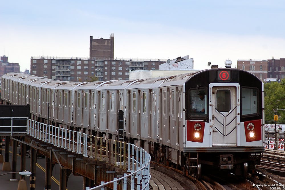 NYC Subway 6 Train
