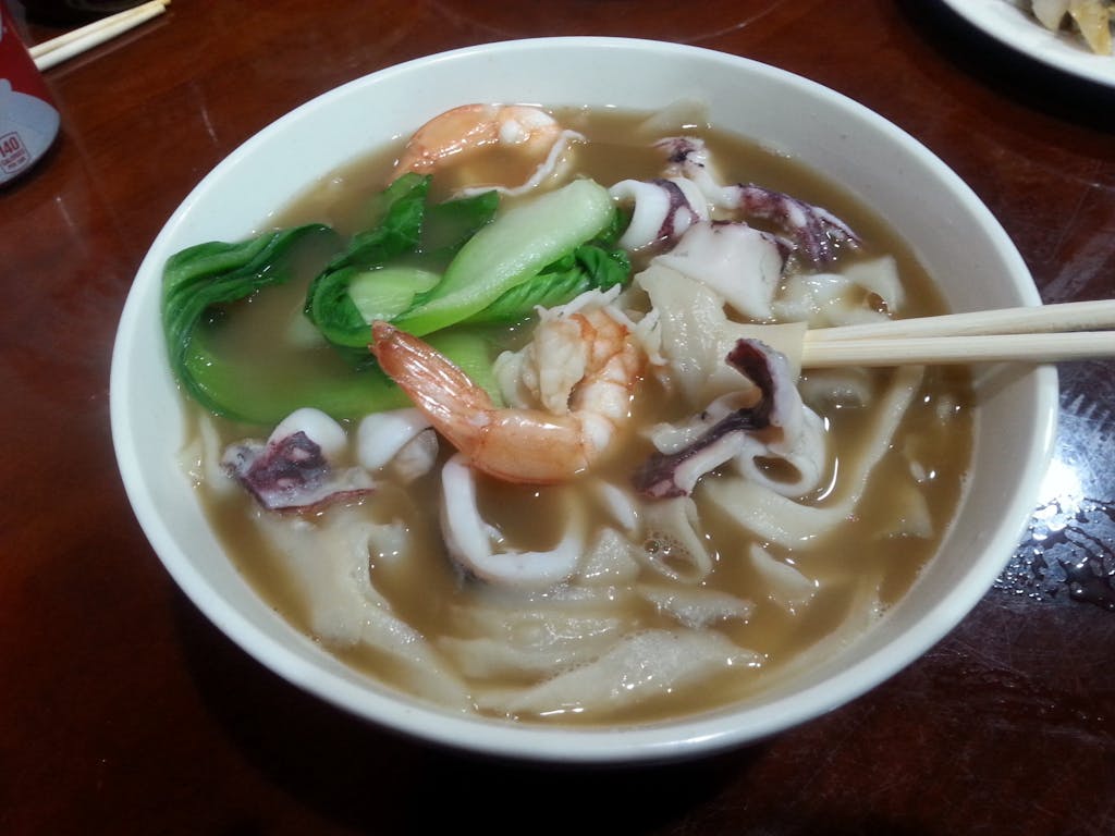 Lan Zhou Seafood Soup Noodle