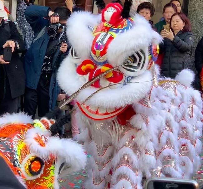 Lion Dances in Chinatown