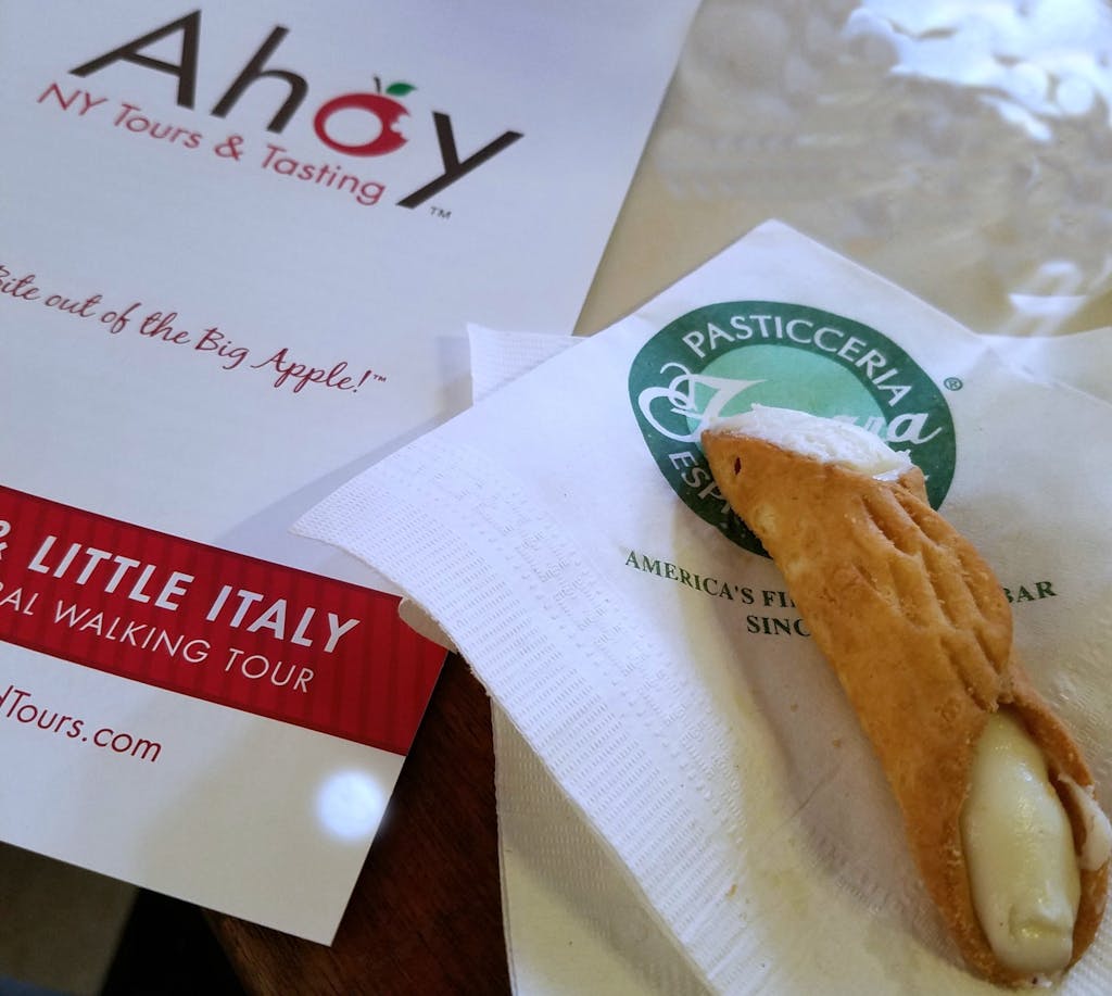 Ahoy New York Food Tours Corporate Team Building Events Cannoli Tasting