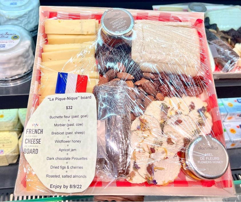 French Cheese Board Picnic Board