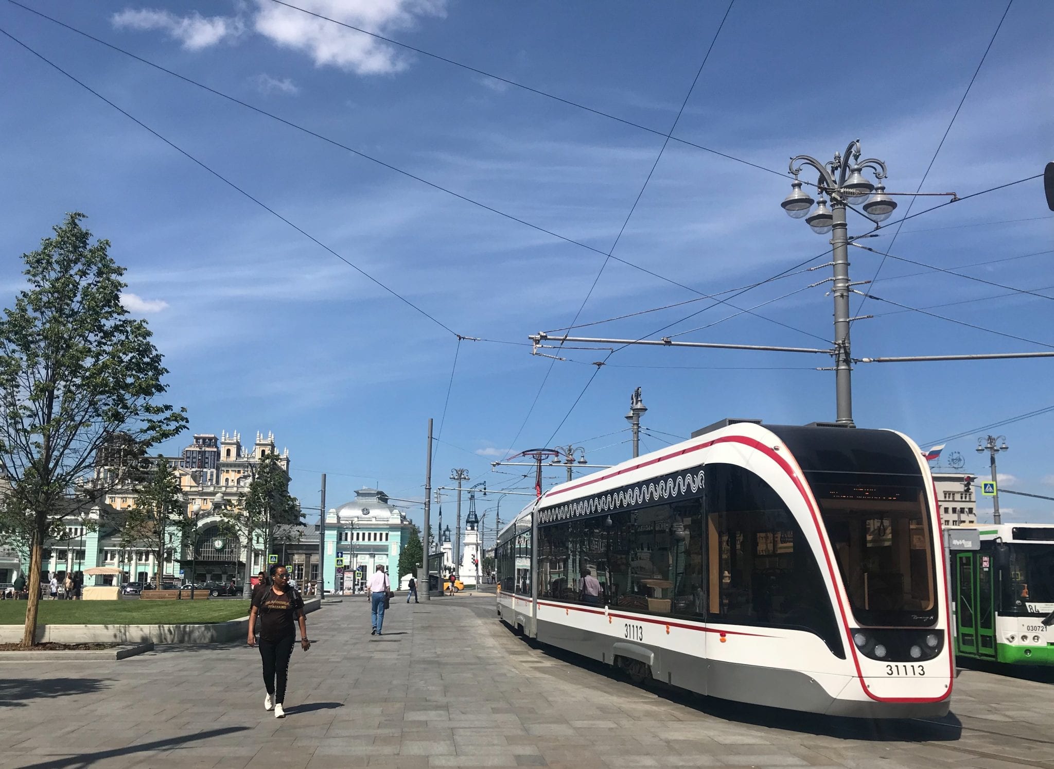 Moscow transport tram