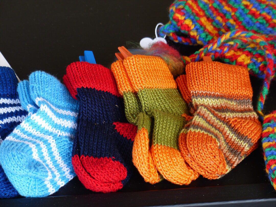 Wool socks from Russia