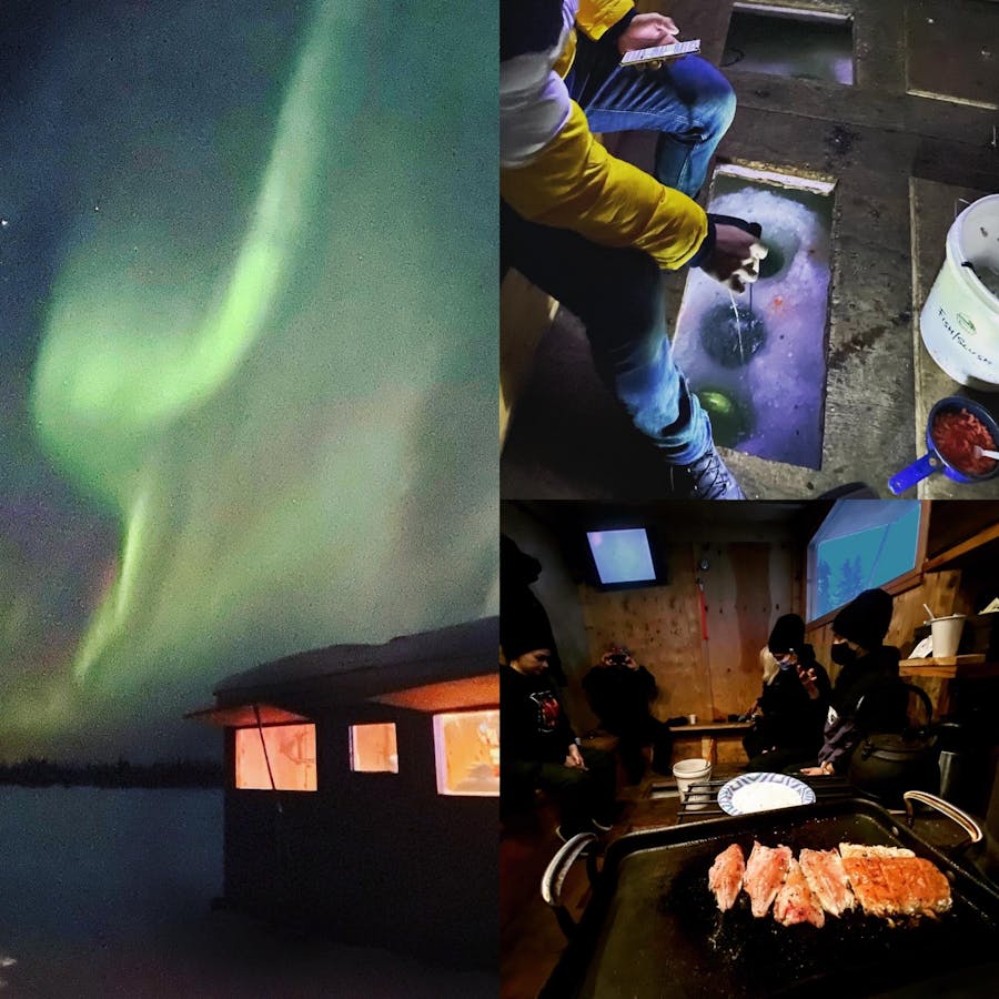 The “Aurora Ice” Ice Fishing & Dinner Tour