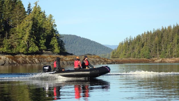 Inflatable Fast Boat Tour in Ketchikan, Alaska
