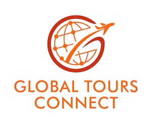 logo, company name Global Tours Connect