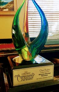 Woman-owned Small Business Award Carlsbad Chamber of Commerce Award 2017